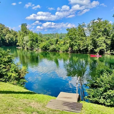 Tatil Evi Vrba Premium Riverside Mobile House Big Berry Gradac