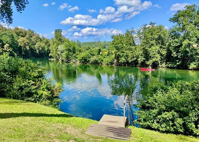 Tatil Evi Vrba Premium Riverside Mobile House Big Berry Gradac